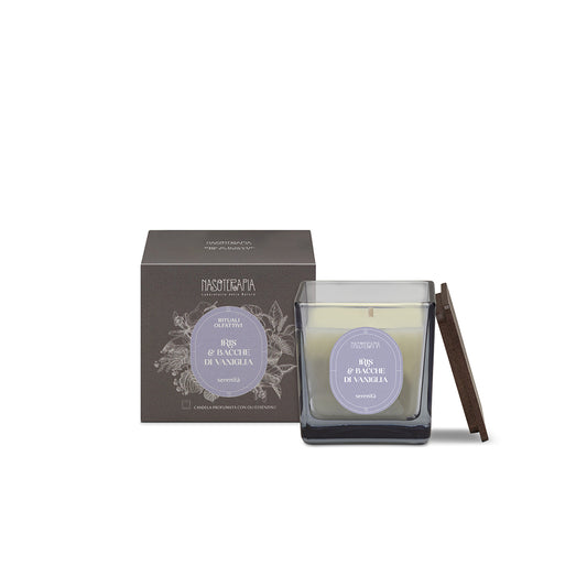 Nasoterapia - Candela Iris e Bacche di Vaniglia 200 gr