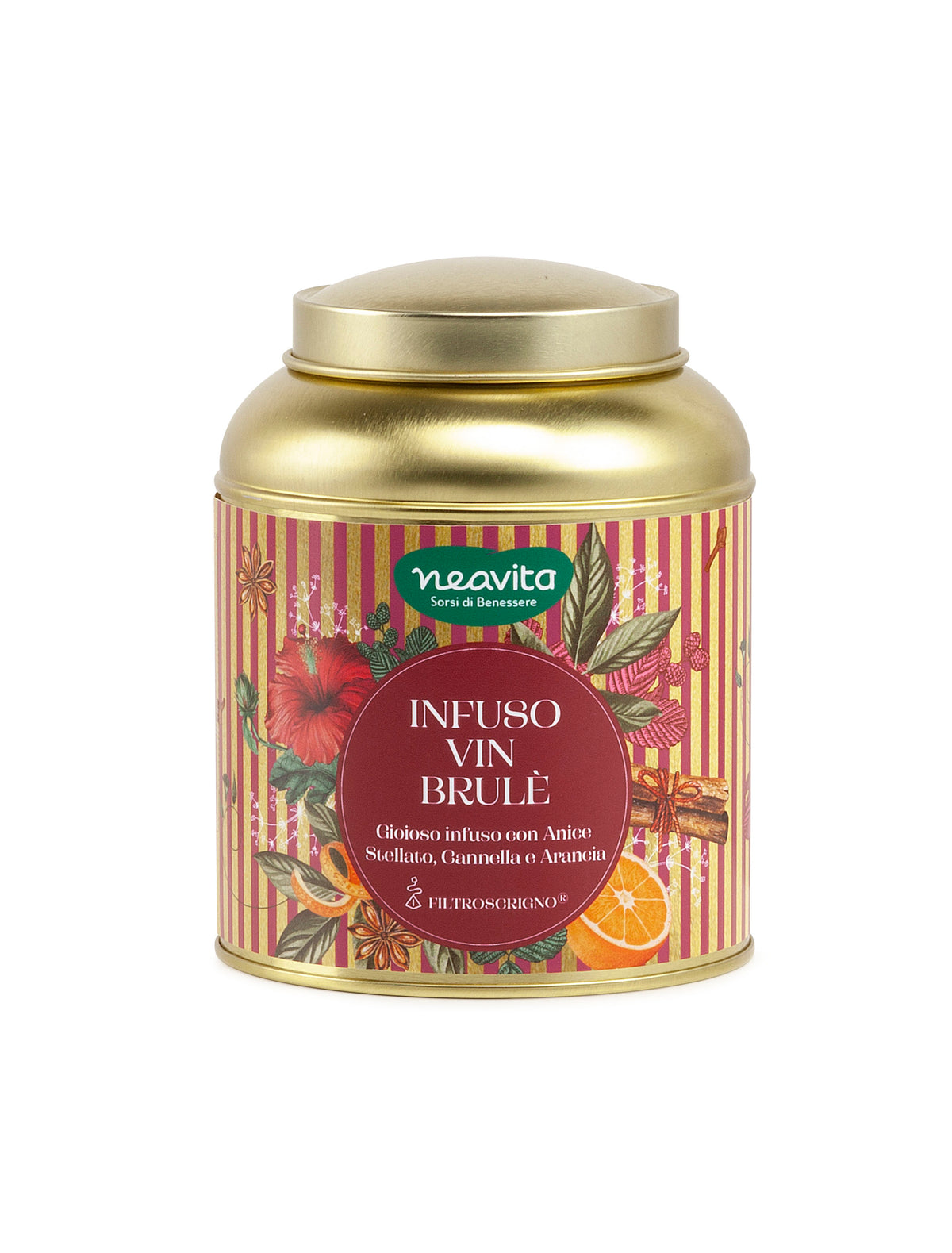 Neavita - Infuso Vin Brulè 12 filtroscrigno In Caddy