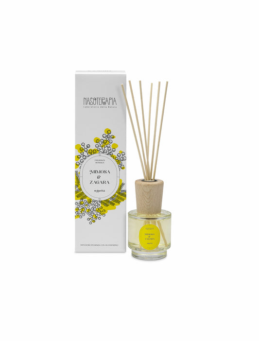 Diffusore con Bastoncini Mimosa e Zagara