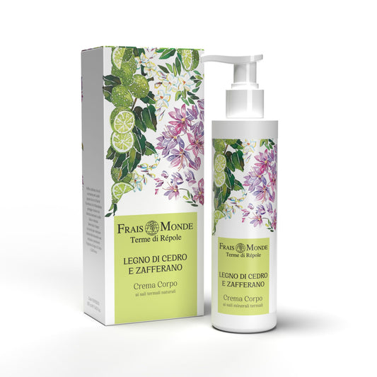 Frais Monde - Crema Corpo Legno di Cedro e Zafferano 250 ml