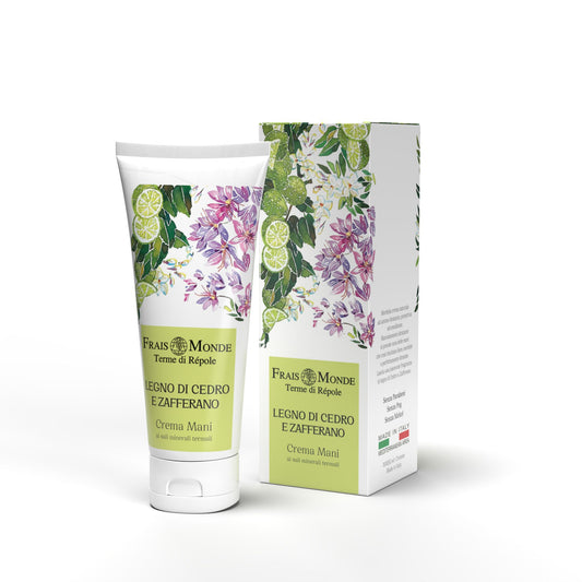 Frais Monde - Crema Mani Legno di Cedro e Zafferano 100 ml