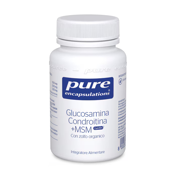 Glucosamina Condroitina + MSM - 30 Capsule - Pure Encapsulations