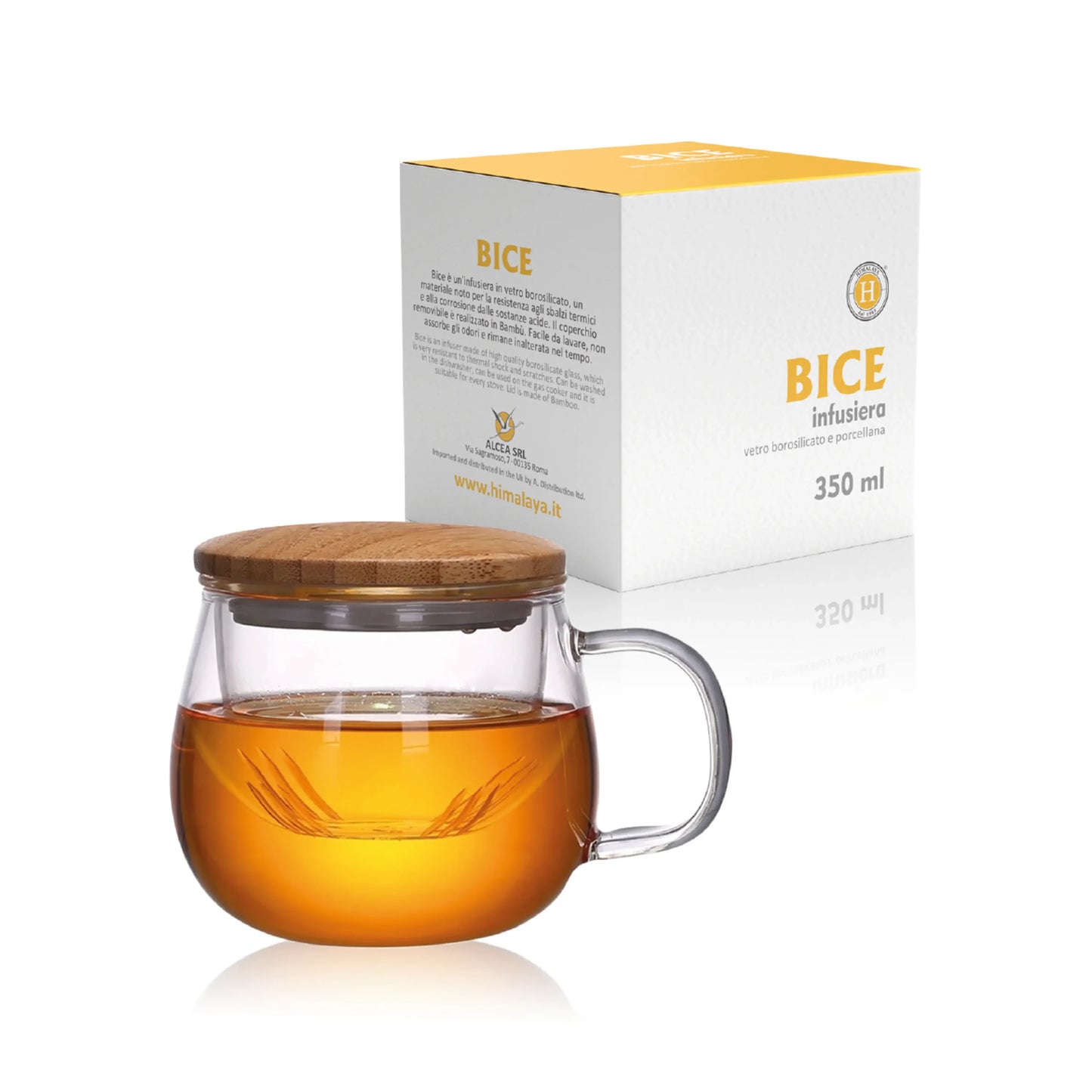 Infusiera in vetro borosilicato - Bice 350 ml