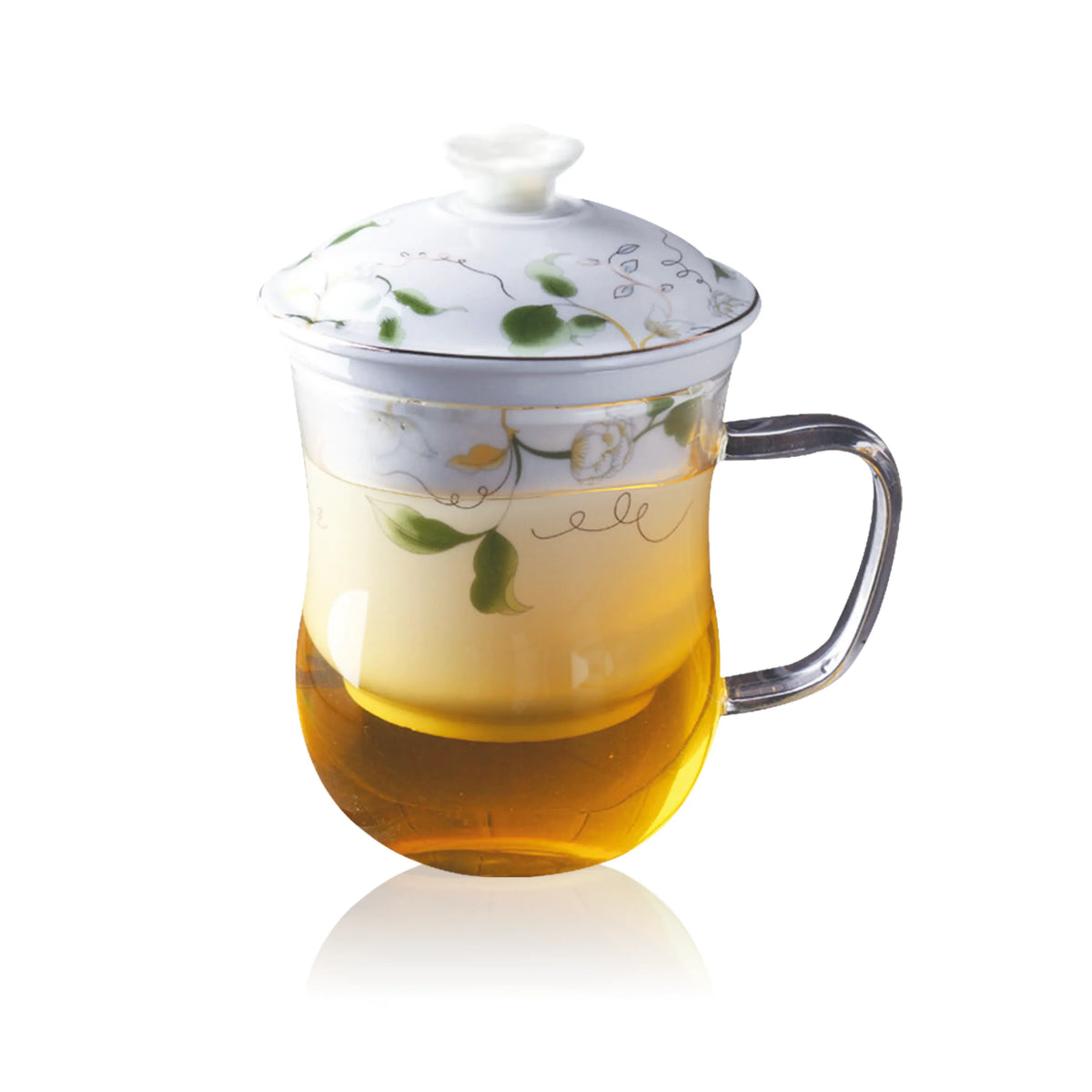 Himalaya - Infusiera in vetro borosilicato - Camelia