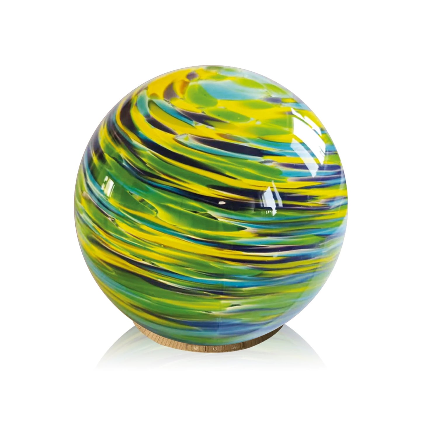 Himalaya - Diffusore Ultrasuoni, sono realizzati in vetro artigianale.