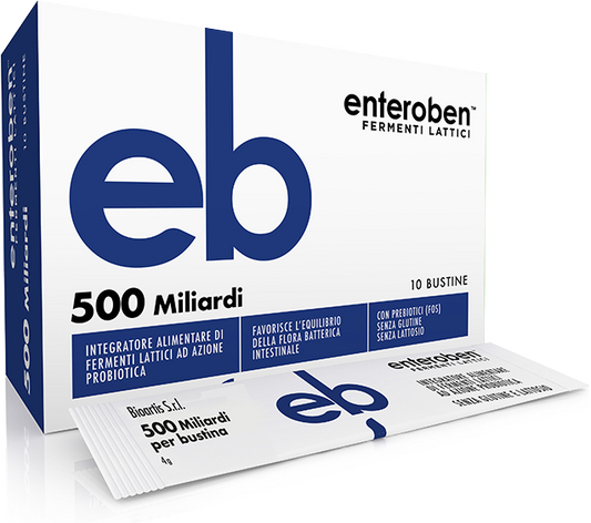 Enteroben 500 Miliardi 10 Bustine