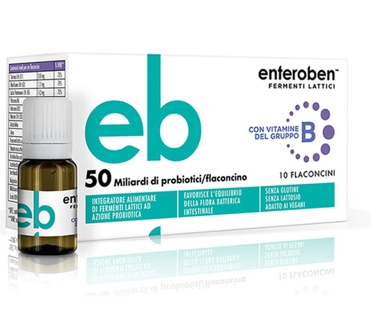 Enteroben 50 Miliardi 10 Flaconcini