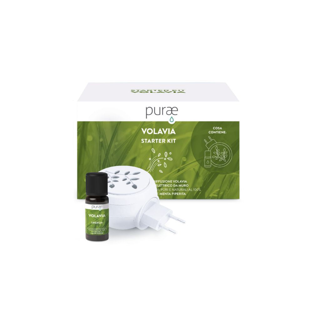Purae Volavia Starter Kit Diffusore Elettrico da Muro