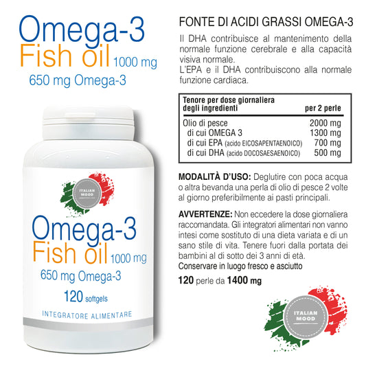 Italian Mood - Omega 3 Fish Oil