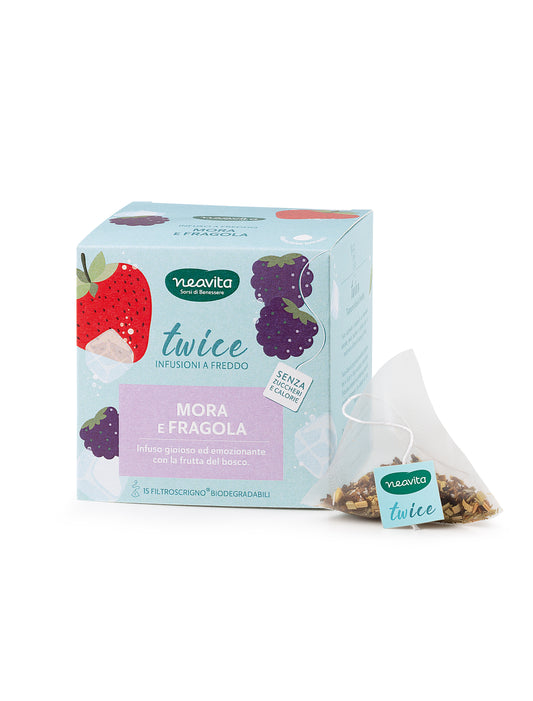 Infuso a Freddo Twice Mora e Fragola 15 Filtroscrigno