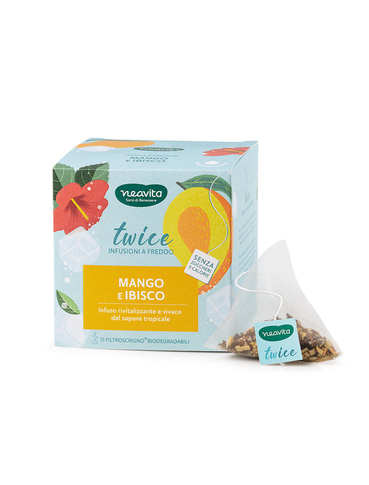 Infuso a Freddo Twice Mango e Ibisco 15 Filtroscrigno