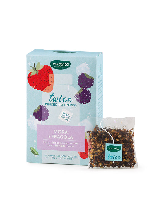 Infuso a Freddo Twice Mora e Fragola