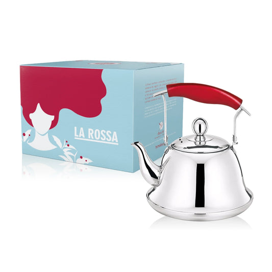 Teiera in acciaio inox - La Rossa 1000 ml