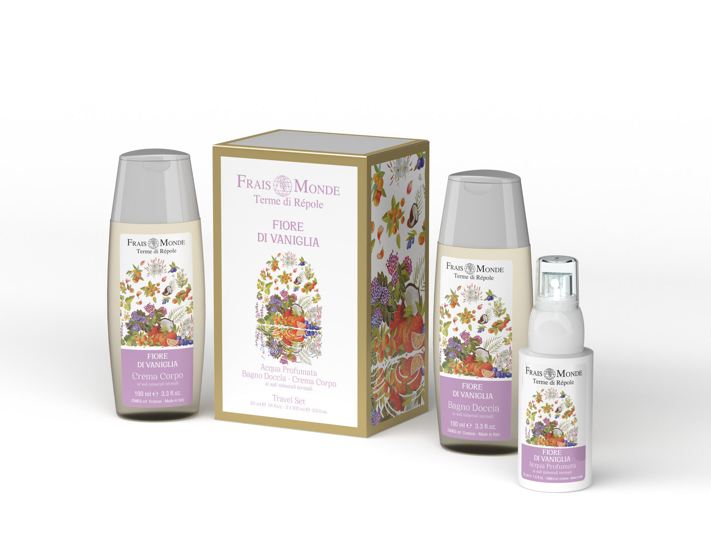 Set da Viaggio Fiore di Vaniglia