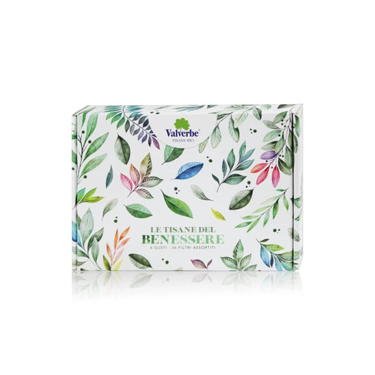 Valverbe - Tisane biologiche - Cofanetto 6 gusti, 36 filtri