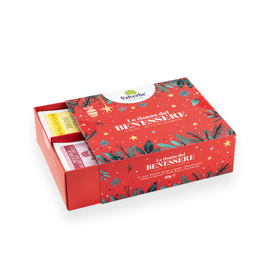 Valverbe - Tisane biologiche - Cofanetto Christmas 4 gusti