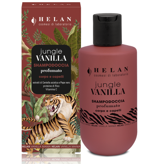 Helan - VANILLA MANIA Jungle Vanilla Shampoo doccia Profumato 200 ml