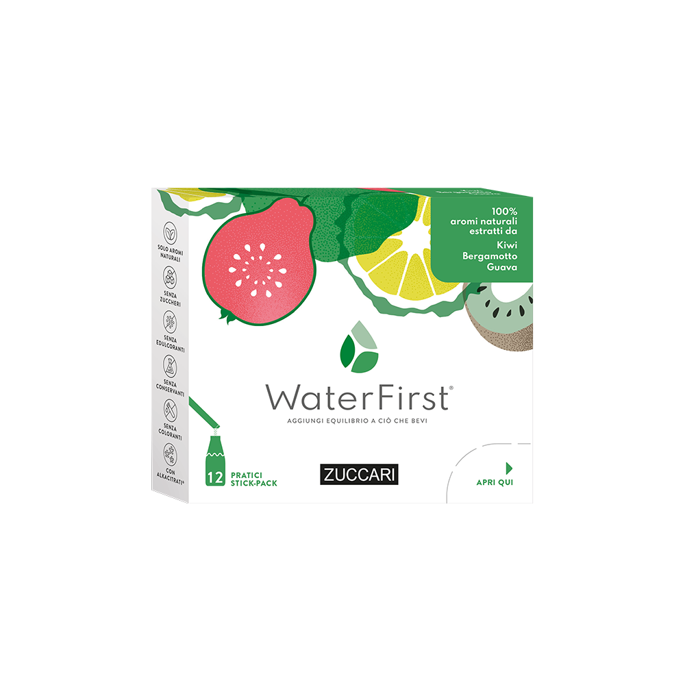 WaterFirst -Aromi Alcalinizzanti per Acqua Naturale