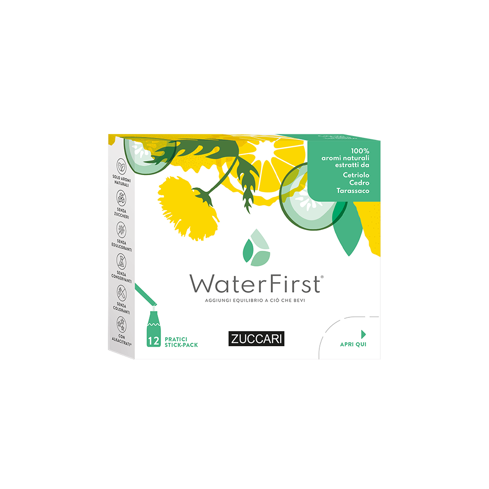 WaterFirst -Aromi Alcalinizzanti per Acqua Naturale
