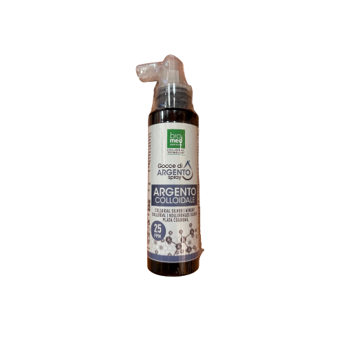 Argento Colloidale in Nano Gocce 25PPM 150 ml