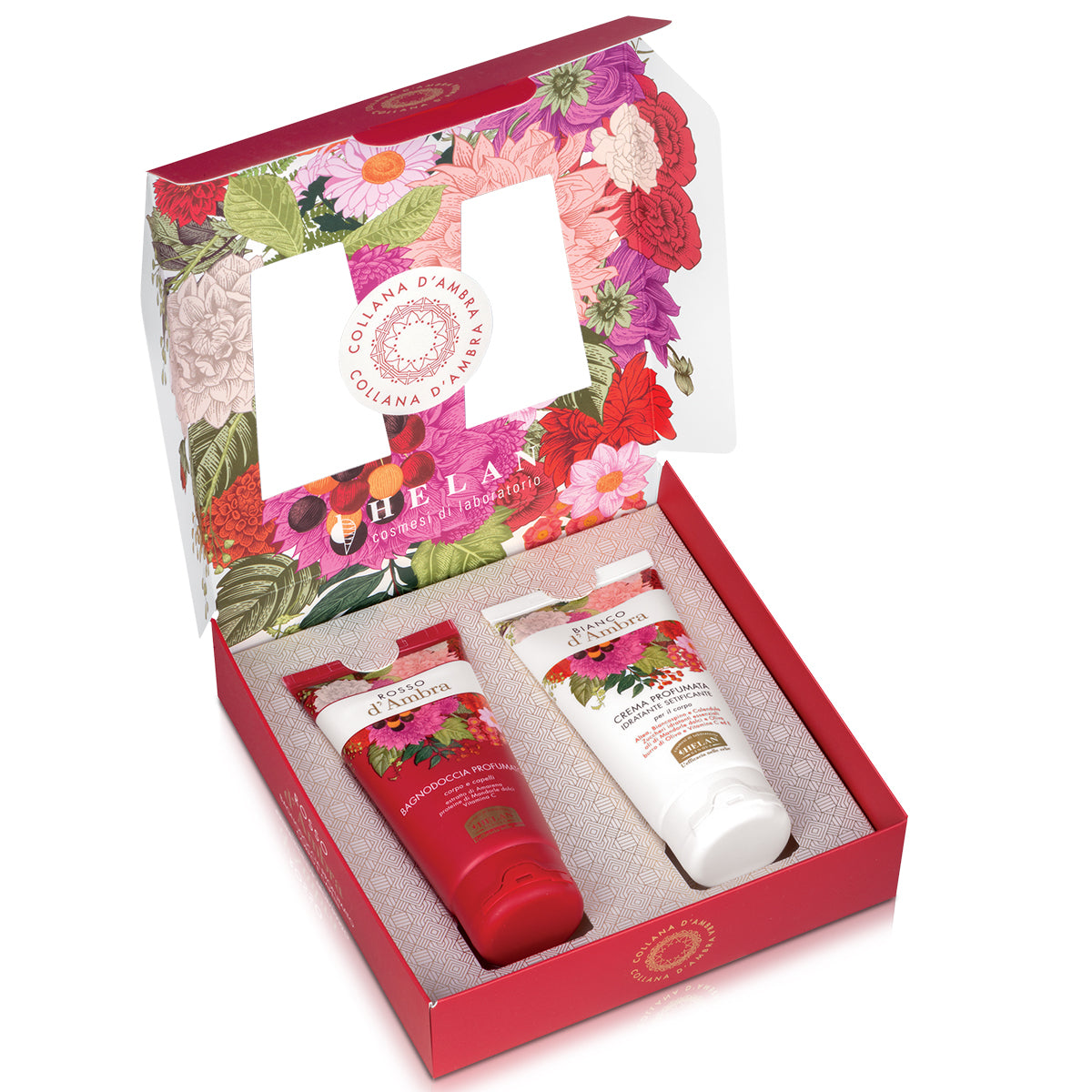 Helan -  COLLANA D'AMBRA Cofanetto Regalo Collana d'Ambra