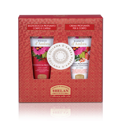 Helan -  COLLANA D'AMBRA Cofanetto Regalo Collana d'Ambra