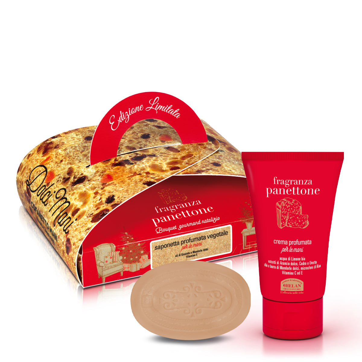 Helan - PANETTONE Fragranza Panettone Dolci Mani Cofanetto Mani