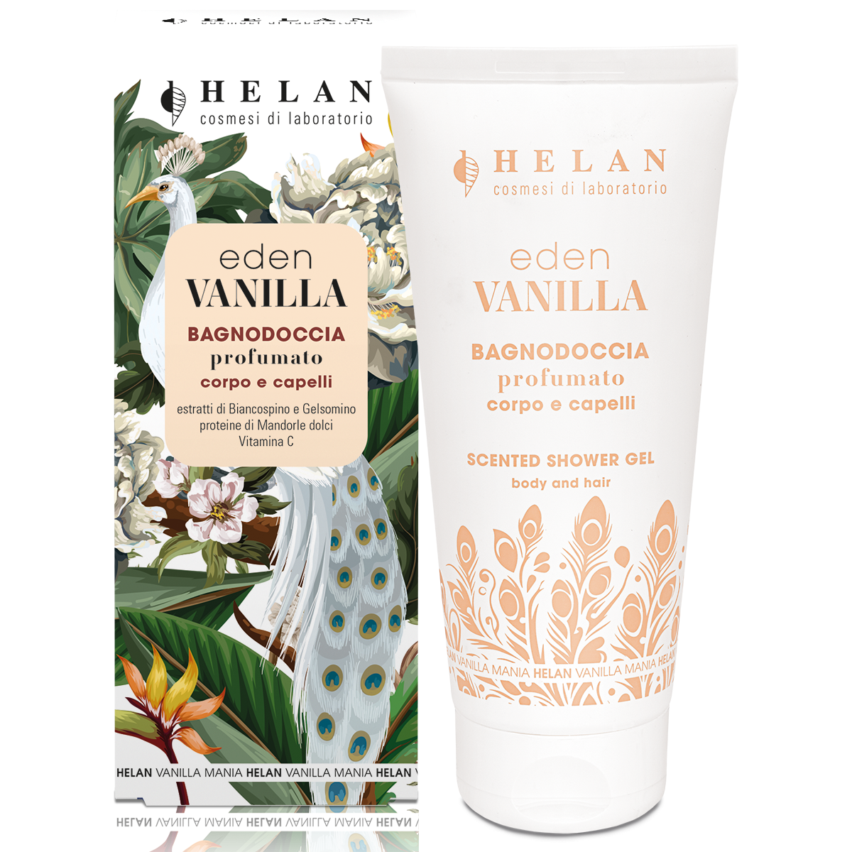 Helan - VANILLA MANIA Eden Vanilla Bagnodoccia Profumato 200 ml