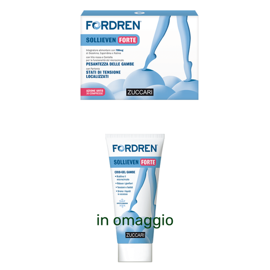 Fordren 30 Compresse  - in omaggio Fordren Gel Crio 100 ml