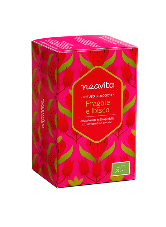 Neavita Infuso Biologico Fragole e Ibisco 15 Filtri