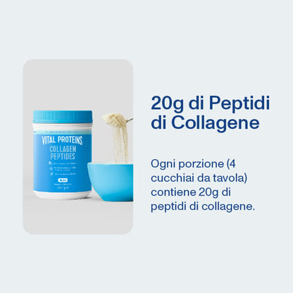 Vital Proteins - COLLAGEN PEPTIDES Integratore di collagene in polvere 567 gr