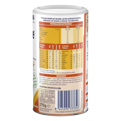 Meritene - Forza e Vitalità polvere gusto cioccolato Barattolo da 270g