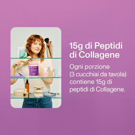 Vital Proteins - ADVANCED BEAUTY COLLAGEN, Integratore di collagene in polvere Barattolo da 315g