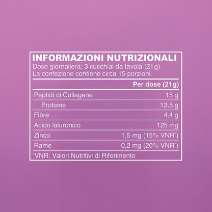 Vital Proteins - ADVANCED BEAUTY COLLAGEN, Integratore di collagene in polvere Barattolo da 315g