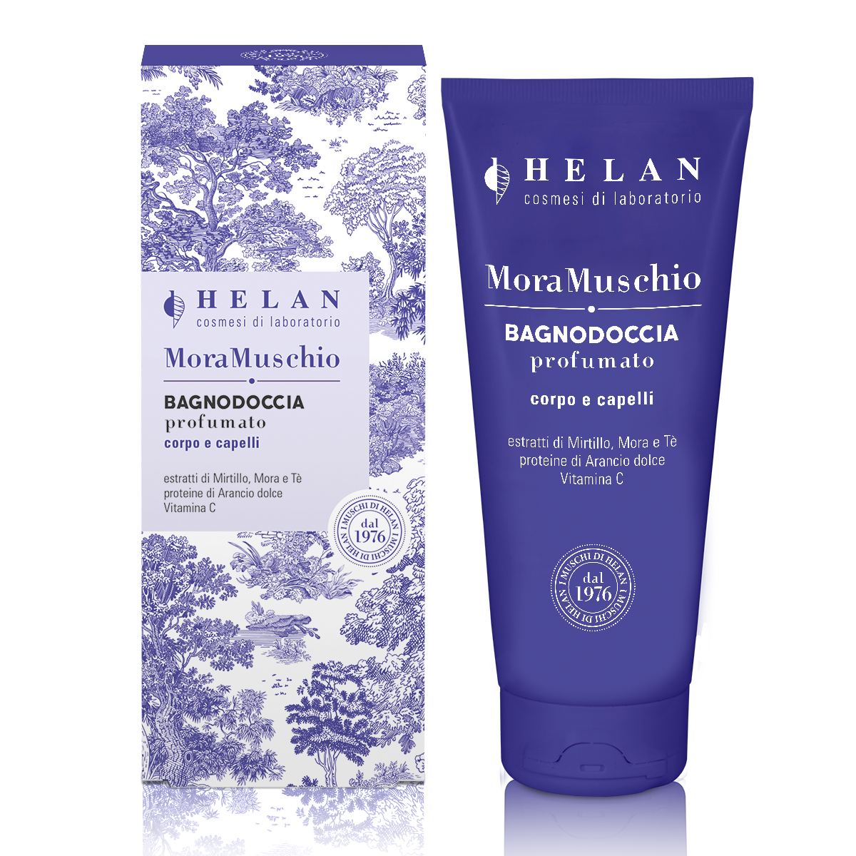 Helan - Mora Muschio Bagnodoccia Profumato 200 ml