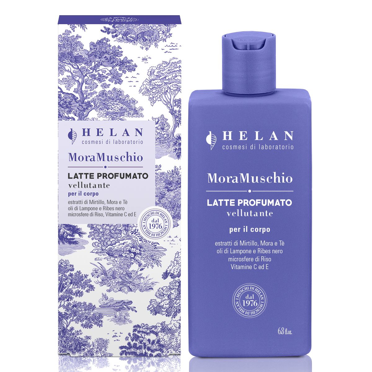 Helan - Mora Muschio Latte Profumato 200 ml