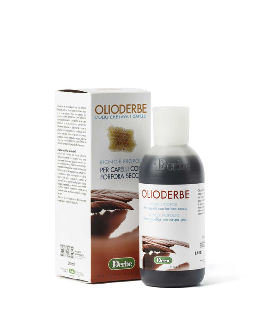 Olioderbe – Per Capelli con Forfora Secca – L’olio che Lava i capelli