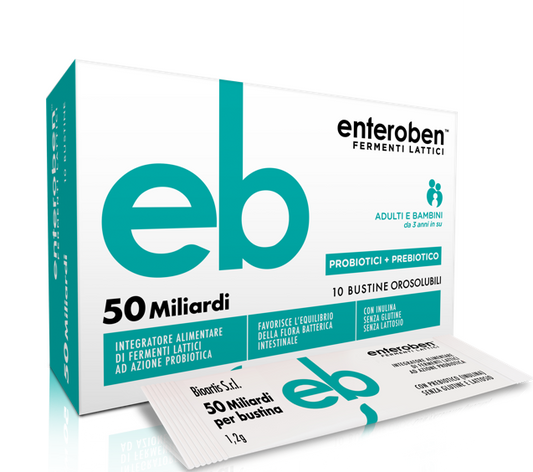 Enteroben 50 Miliardi 10 Bustine