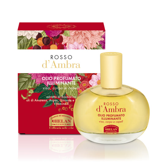 Helan - Rosso d'Ambra Olio Profumato Illuminante Spray 50 ml