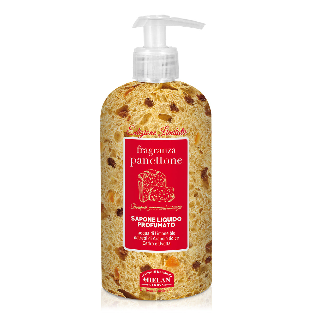 Helan - PANETTONE Fragranza Panettone Sapone Liquido Profumato 500 ml