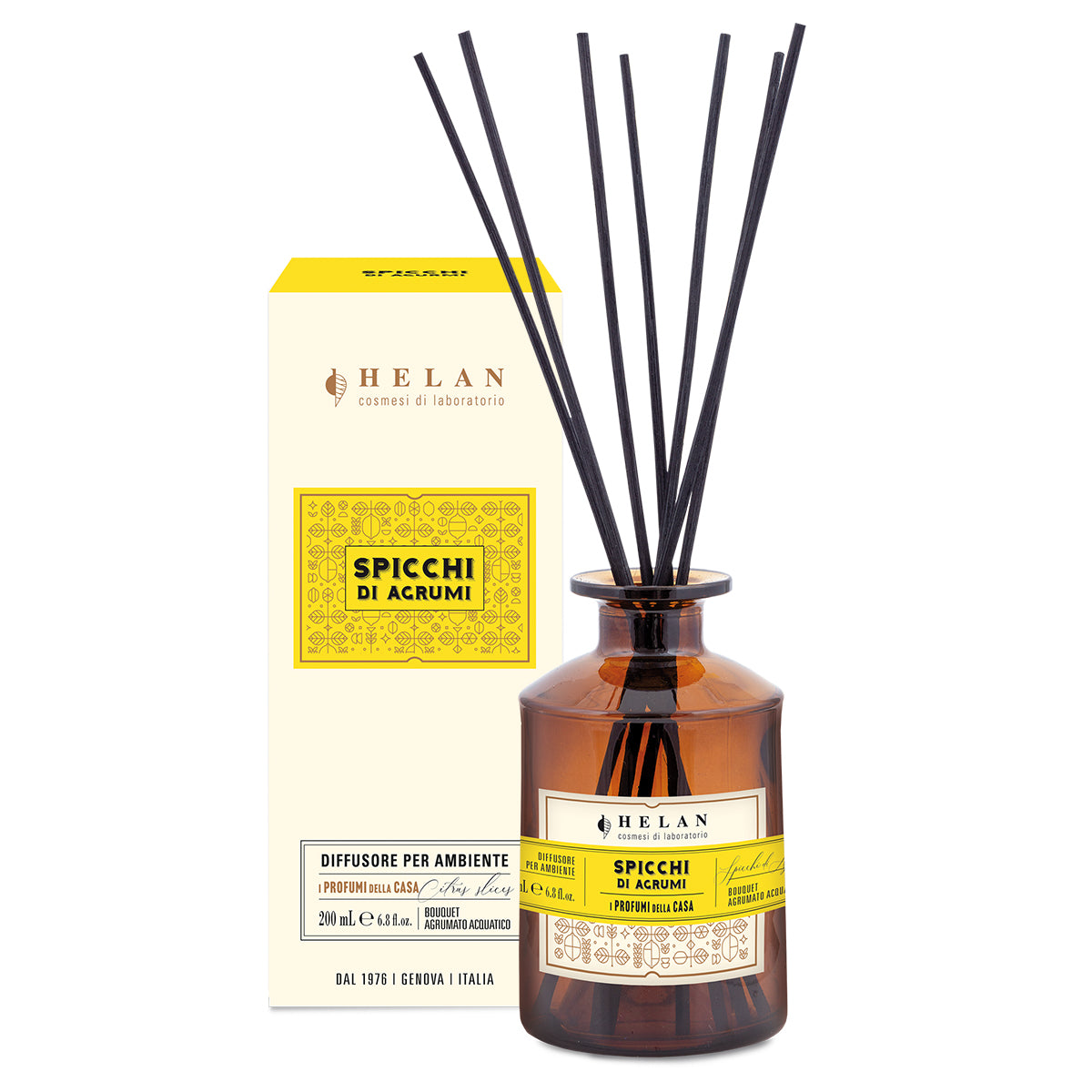 Helan - SPICCHI DI AGRUMI Diffusore per Ambiente