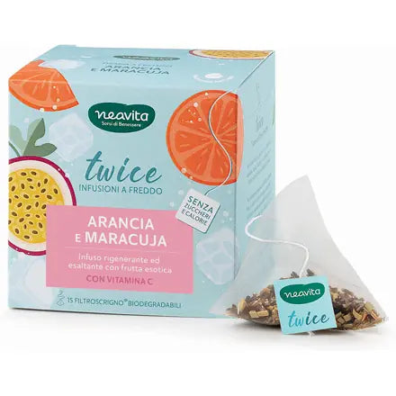 Twice Tisana Arancia e Maracuja Infusione a Freddo 15 filtroscrigno