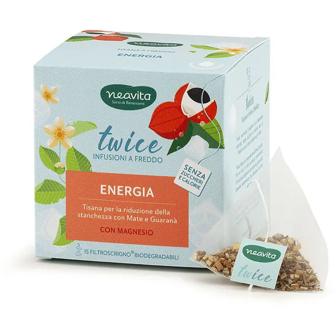 Twice Tisana Energia Infusione a Freddo 15 filtroscrigno