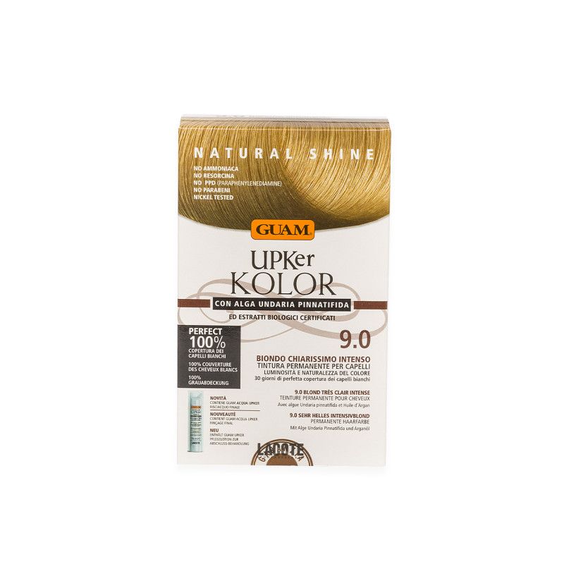 Tinta UPKer Natural Shine Tintura permanente Con Alga Undaria Pinnatifida