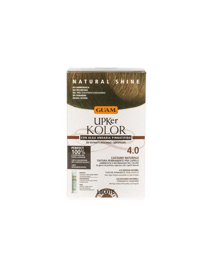 Tinta UPKer Natural Shine Tintura permanente Con Alga Undaria Pinnatifida