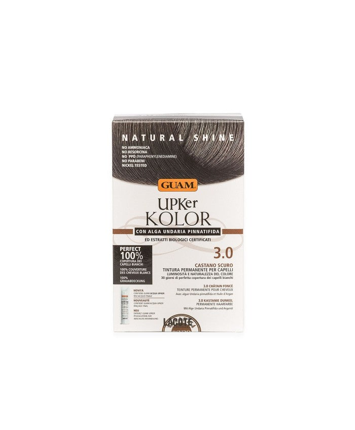 Tinta UPKer Natural Shine Tintura permanente Con Alga Undaria Pinnatifida