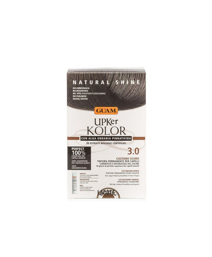 Tinta UPKer Natural Shine Tintura permanente Con Alga Undaria Pinnatifida
