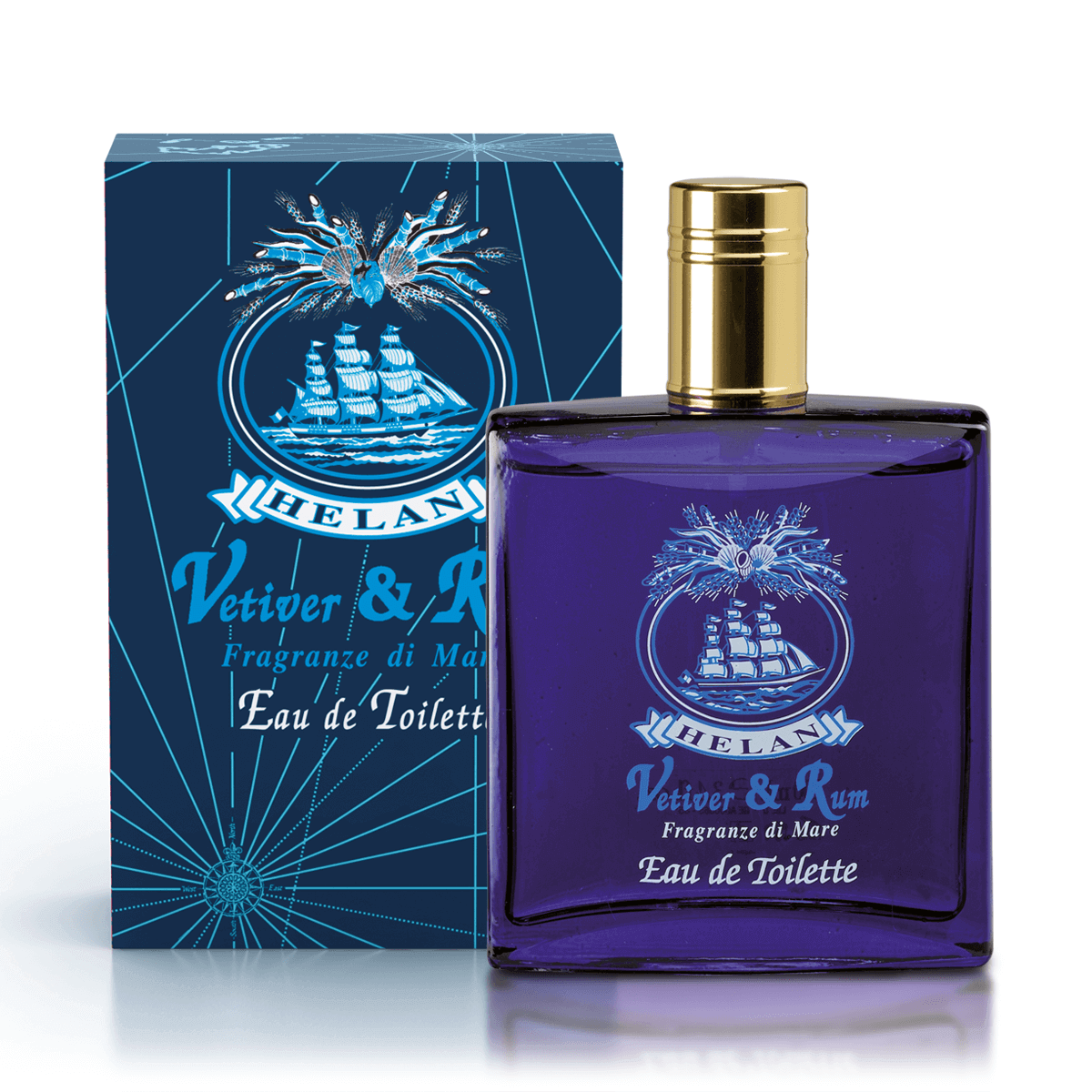 Helan - VETIVER e RUM  Eau de Toilette 100 ml